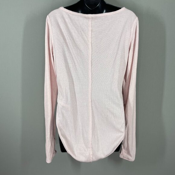 NEW Free People Body Suit Womens Large pink knit boho one piece colorful - Picture 9 of 11